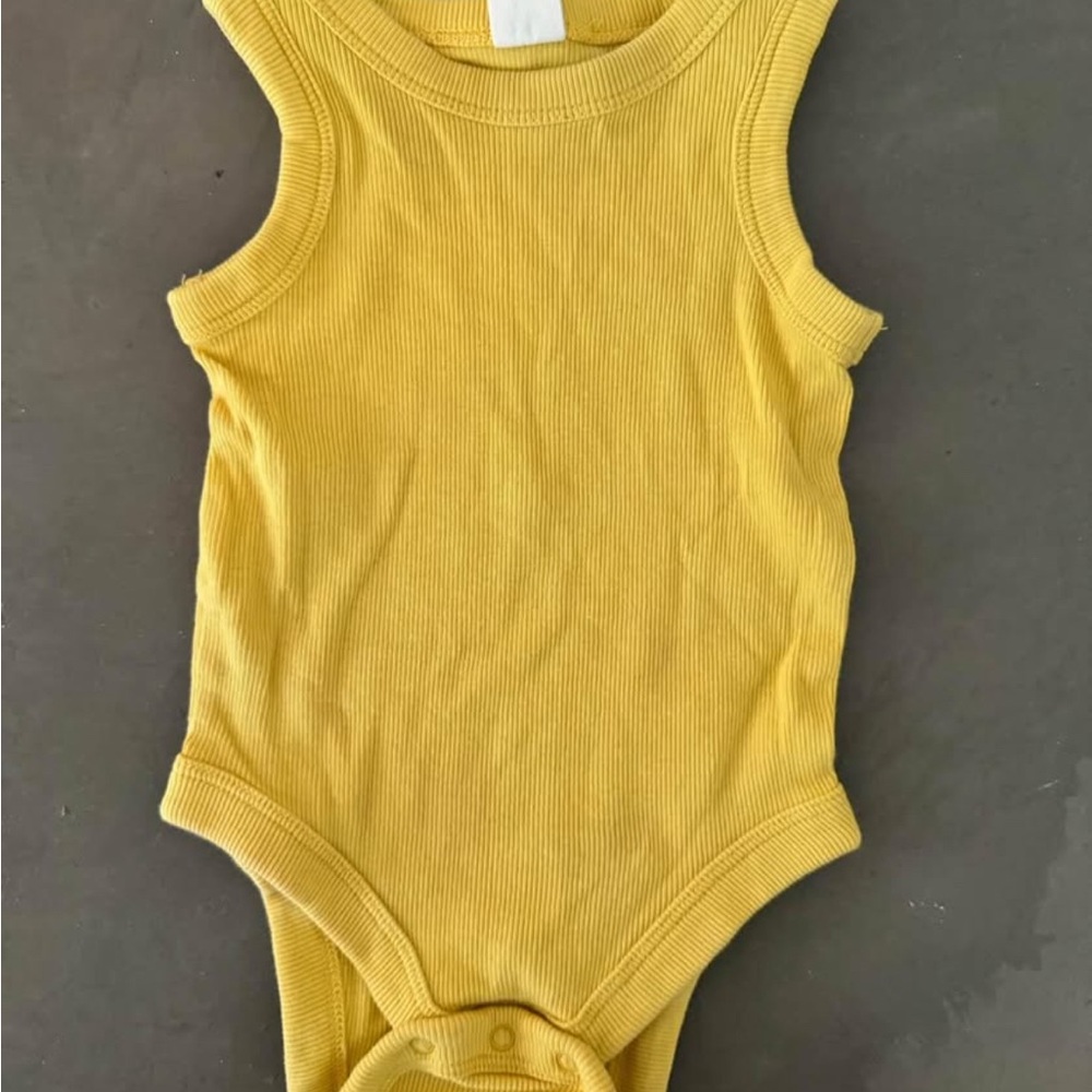Banana Republic Sunny Yellow Baby Bodysuit